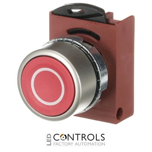1SFA187110R9501 ABB P9MPNRG029 Pushbutton Marked 'O' - image 3