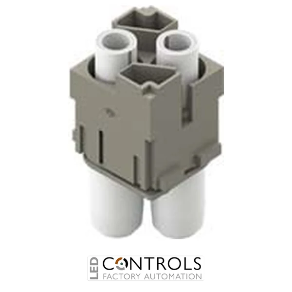 CX02HM Ilme Male modular unit 2 pole 16 amp crimp 2900/5000V HT