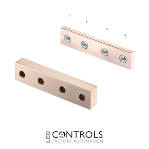 SV9676.621 Rittal Longitudinal connector E-Cu for busbar W: 40-100mm