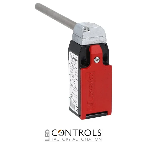 KMP2L02 - HINGE LONG SHAFT METAL SAFETY SWITCH 2NC