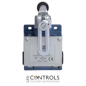 EMAS L53K13MEP124 EMAS L53 SERIES LIMIT SW. SNAP ACTION 1NC+1NO- SHORT PLASTIC ROLLER - image 3