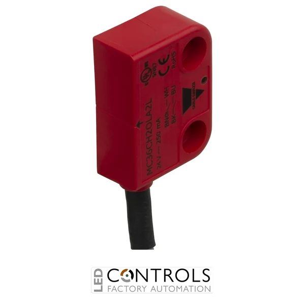 MC36CH2OLA2 - SAFETY MAGNETIC SENSOR LEFT 2NO CABLE