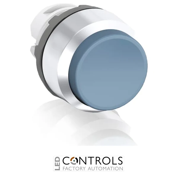 abb momentary blue non-illuminated extended push button 22mm mp3-30l