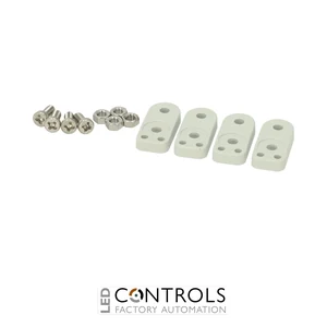 3770674 Fibox MB 10674 Wall fastening lug (4 pcs) incl. screws