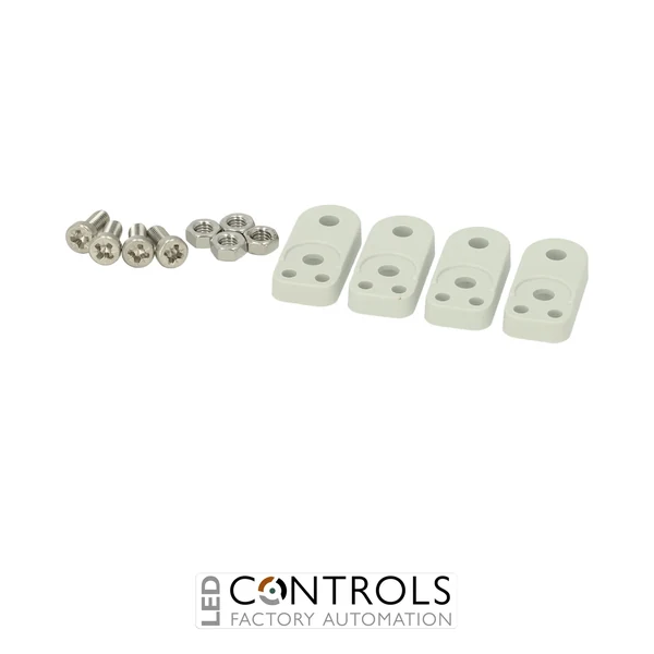 3770674 Fibox MB 10674 Wall fastening lug (4 pcs) incl. screws