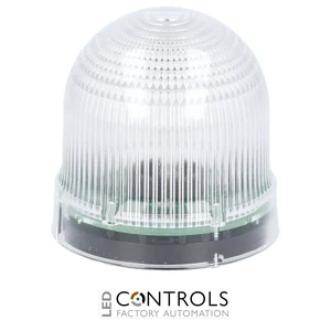 8LB6GLM8 - SIGNAL BEACON WHITE BLINK.24-230VAC