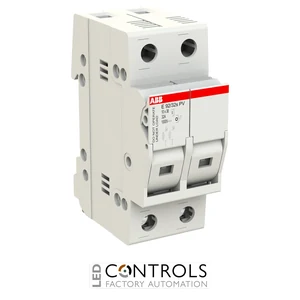2CSM256913R1801 ABB E9232SPV E 92/32s PV Fuseholder 2P 32 A 1000 V DC 10.3 x 38 mm - image 3