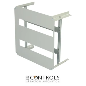 8120767 Fibox DRS ARCA 404021 DIN rail frame set 2 rows x 17 modules, for size 400x400x210