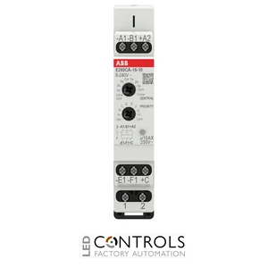 2CCG000975R0001 ABB E260CA-16-10 Electronic Latching Relay 1NO 16 A Adjustable Central Control