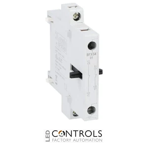 BFX5401 Lovato mechanical interlock Side mount 2NC for BF85 to BF150 contactors