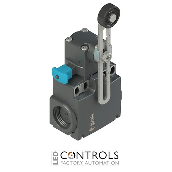 FX 956-W3 Pizzato Position switch with adjustable roller lever and reset device
