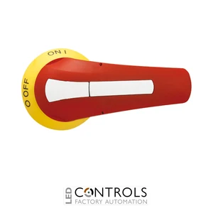 GEX66N - RED/YELLOW DOOR COUPLING HANDLE
