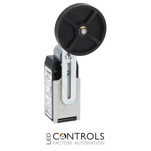 KMF4S02 - ADJ RUBBER ROLLER LEVER 2NC SNAP ACTION