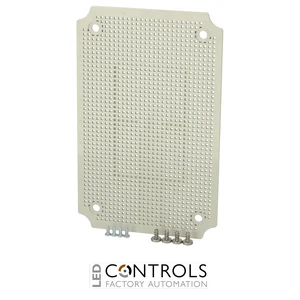 3770101 Fibox MPI EKJ 2819 Multiperforated plastic mounting plate