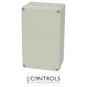 8724318 Fibox PC M 95 G Enclosure, Polycarbonate Grey cover