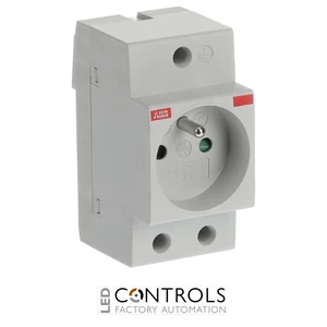 2CSM110000R0711 ABB M1174 French Standard Modular Socket Grey 16 A 250 V AC - image 3