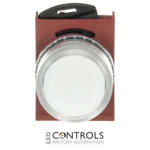 1SFA184497R9105 ABB P9MPLBGD White Illuminated Momentary Pushbutton