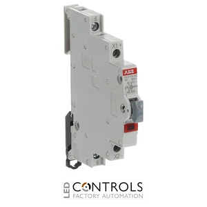 2CCA703171R0001 ABB E217-16-10C48 Pushbutton 1NO 16 A Red LED - image 3