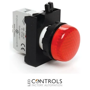 EMAS CP0K0XK EMAS CP SIGNAL ARMATURE WITH RED LED 100 - 230 V AC