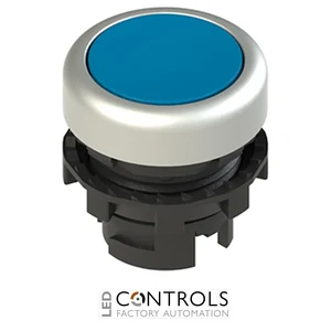 E2 1PL1R6290 Pizzato Illuminated blue flush pushbutton
