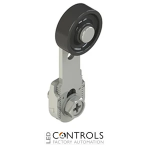 VN A00KF Pizzato Adjustable straight metal revolving lever with technopolymer roller ? 20 mm