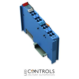 Wago 750-535/040-000 2-channel digital output module 24 VDC Ex i Cat. ib short-circuit protected for DIN 35 rail CAGE CLAMPCONNECTION, XTR - Extreme version Dark Blue