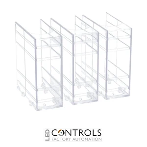 Lovato GLX802 One-pole terminal covers 3-piece set