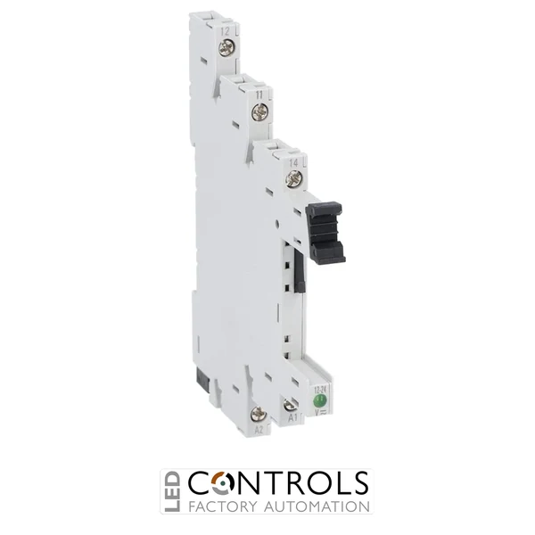 HR1XS024 - SOCKET 12-24V AC/DC - SCREW TERMINALS