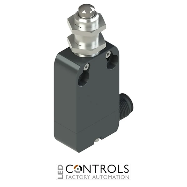 NA G110EB-DMK Pizzato Modular prewired switch with plunger with M12 threaded bearing
