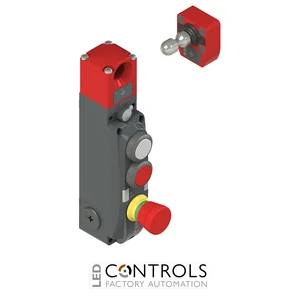 NG 2D1E418P-F30 Pizzato NG series safety switch with lock and integrated control devices, with actuator