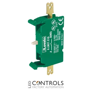 8LM2TCF10 - ADD-ON AUX CONTACT 1NO WITH FASTON TERMI