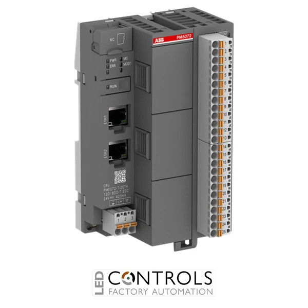 1SAP125000R0173 ABB PM5072-MC-KIT-EC AC500,Machine Control. Kit PM5072-T-2ETH+MC+ ETHCAT Runtime license,spring term.,Pack. Unit: 1 piece