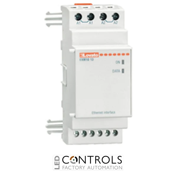 EXM1013 Lovato Communication ports Opto-isolated Ethernet interface