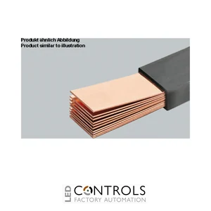 01054 Wohner flexible copper busbar, plain, insulated