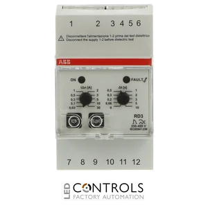2CSJ201001R0002 ABB RD3 Residual Current Relay 230–400 V AC