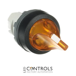 1SFA611221R1103 ABB M2SSV2-11Y Two-Position Illuminated Selector Switch - image 3