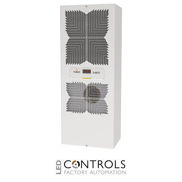 NXT40B0E1U00009 nVent Hoffman Vertical Indoor Air Conditioner, 3850 W, 230 V, Stainless Steel 1270x500x336 UL