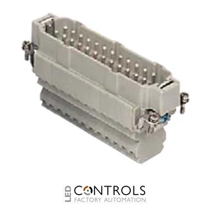 CSSM 24 ILME Male insert 24p+E 16 amp dual spring Size 104.27