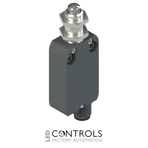 NF B110EB-SMK Pizzato Modular prewired switch with plunger with M12 threaded bearing