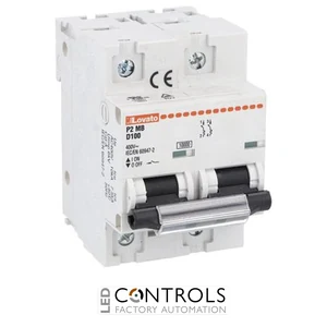 P2MB2PD100 - MINIAT. CIRCUIT BREAKER 2P CURVE D 100A