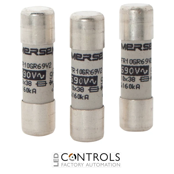 MERSEN FUSE 500V CP 10X38 GG 8A S/I D217169