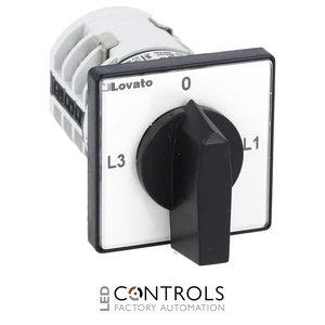 7GN1298U - L1-L2-L3 AMMETER SWITCH GN1298U 48X48 FR