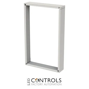 2CPX031404R9999 ABB AP636 UK600 Surface Mounting Kit 3 Row RAL 9016 White - image 2