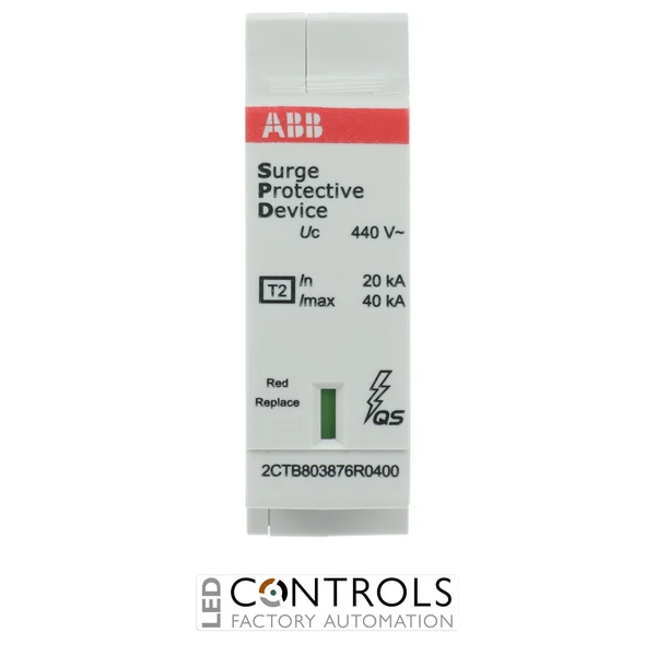 2CTB803876R0400 ABB OVR T2 40-440 C QS Type 2 Surge Protection Cartridge