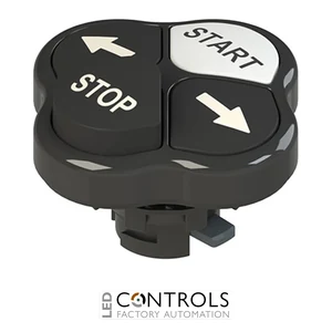E2 1PQLA1QAAC Pizzato Quadruple pushbutton