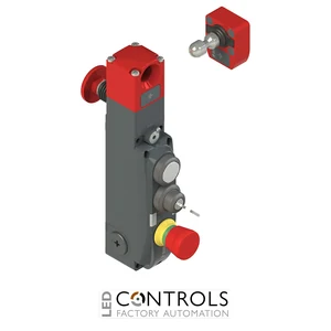 NG 2D7D412L-F31 Pizzato NG series safety switch with lock and integrated control devices, with actuator