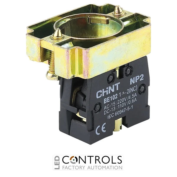 np2-bz102 chint n/c contact block + base