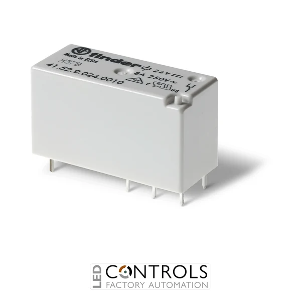 Finder 41.52.6.012.4016 - 41 Series Low profile PCB Relays