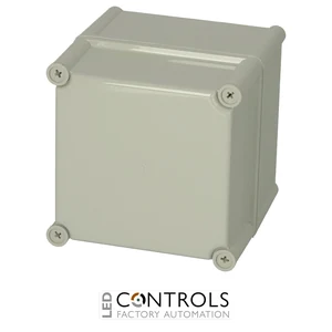 5330369 Fibox PC 1919 18 G Enclosure, Polycarbonate Grey cover
