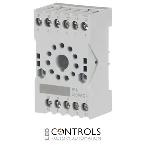 1SVR405660R1100 ABB CR-U3SM Small Socket for 3 C/O CR-U Relay Screw Connection - image 2